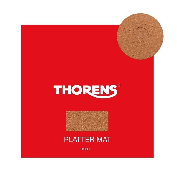 Мат для диска проигрывателя Thorens Platter Mat DM207 Пробка + Резина/антистатический артикул 108488Si-1