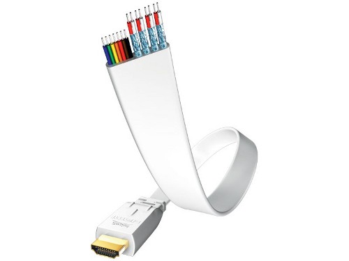 Кабель межблочный видео In-Akustik Premium II HDMI Flat with Ethernet артикул 103979FV-1 фото 4