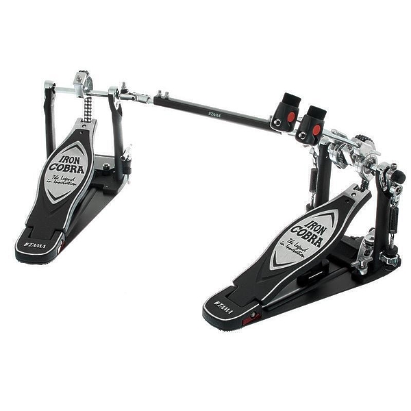 Двойная педаль для барабана TAMA HP900RWN Iron Cobra Drum Pedal w/case артикул 200223Si-1