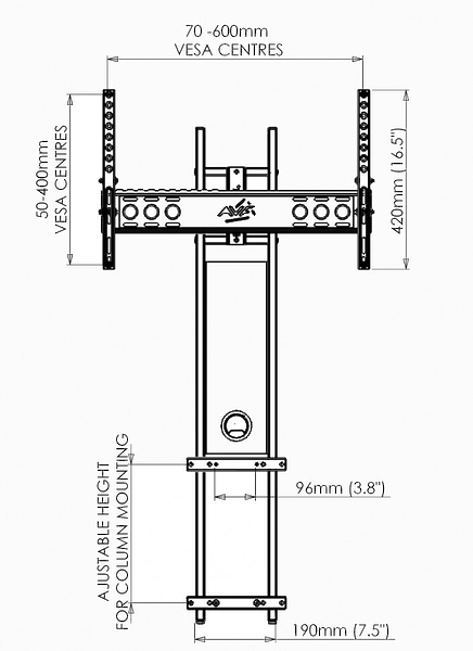 Подставка AVF FSL93CHEXO артикул 210074Si-1 фото 4