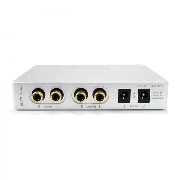 Усилитель для наушников SMSL SAP-12 Silver артикул 196029Si-1 фото 3