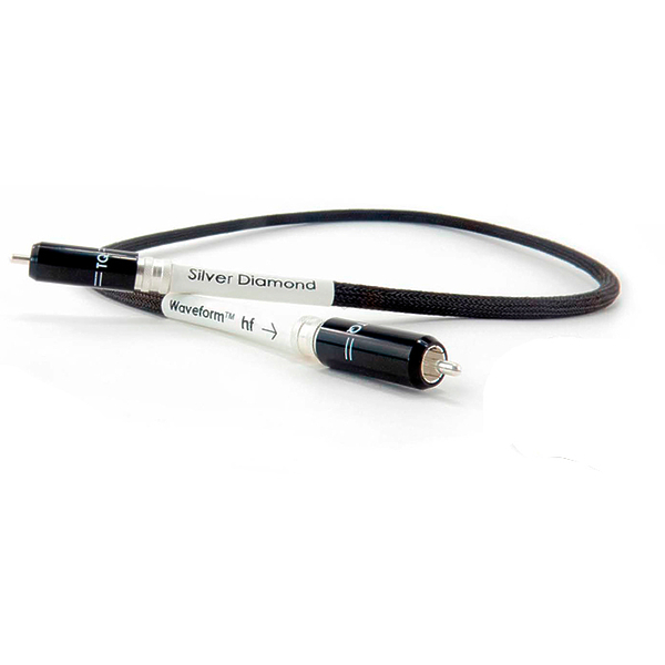 Цифровой аудио кабель Tellurium Q Silver Diamond Waveform hf Digital RCA 2.0м артикул 166954Si-1