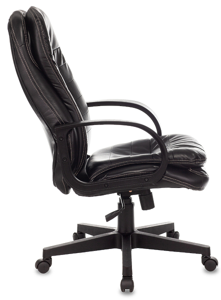 Кресло Бюрократ T-9950PL/BLACK-PU (Office chair T-9950PL black eco.leather cross plastic) артикул 263289Si-1 фото 4