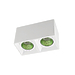 Светильник накладной Denkirs DK3085-WH+GR (White Green)