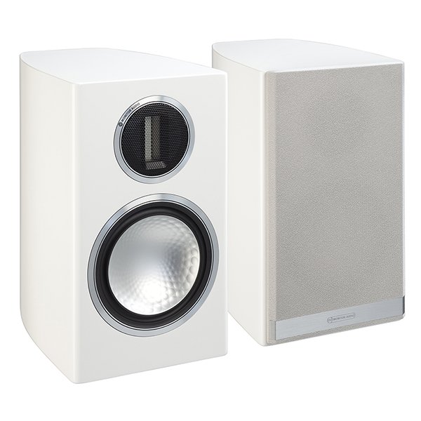 Полочная акустика Monitor Audio Gold 100 piano white артикул 117941Si-1