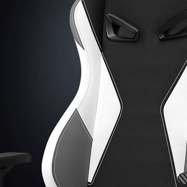 Игровое кресло KARNOX HUNTER Bad Guy Edition white артикул 282627Si-1 фото 4