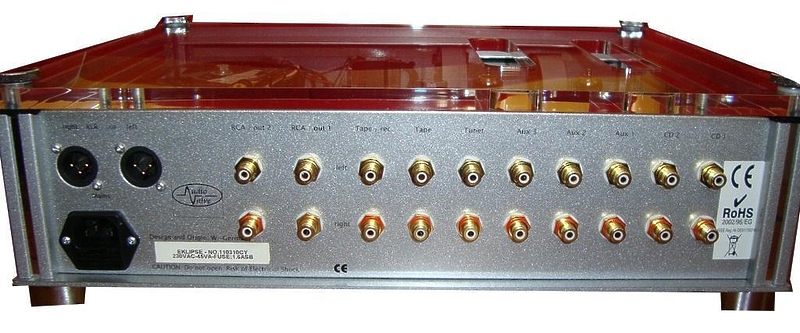 AUDIO VALVE Eclipse silver/gold артикул 350184SI-1 фото 3