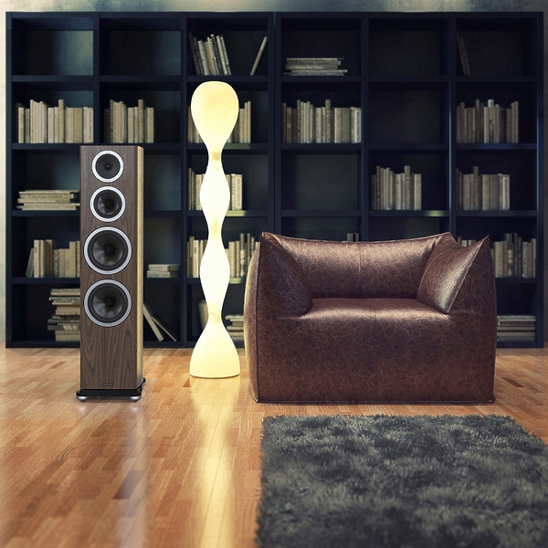 Напольная акустика Wharfedale REVA-4 deep rose piano артикул 148162Si-1 фото 5