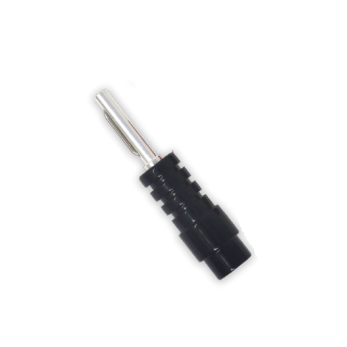 Разъем Chord Company ChordOhmic Silver Banana SHORT CRIMP Black & ABS Cap артикул 245514Si-1