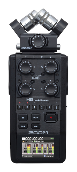 Портативный рекордер Zoom H6/BLK артикул 221498Si-1
