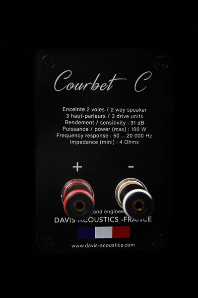 Акустика центрального канала Davis Acoustics Courbet C Black Gloss артикул 336611Si-1 фото 10
