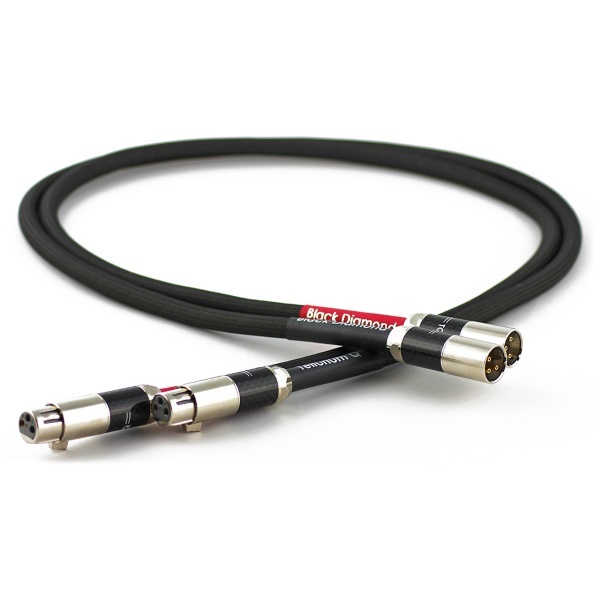 Кабель межблочный аудио Tellurium Q Black Diamond XLR 2.0m артикул 189391Si-1