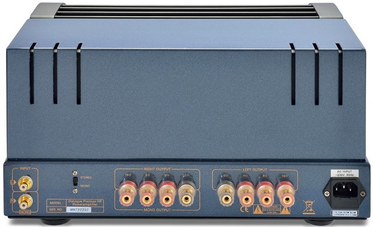 Ламповый усилитель PrimaLuna dialogue premium HP Stereo/Mono silver артикул 119804Si-1 фото 3