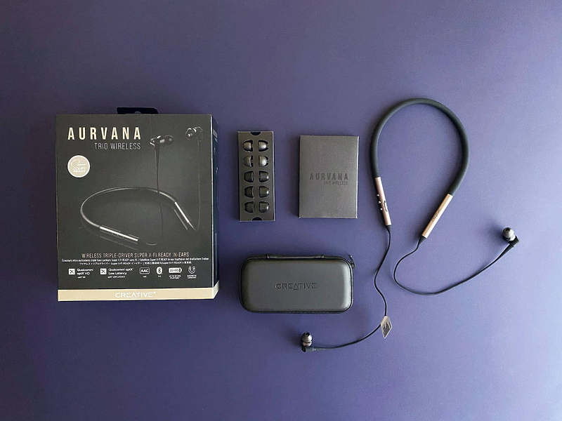 Наушники Creative Aurvana Trio Wireless (51EF0860AA000) артикул 253174Si-1 фото 5