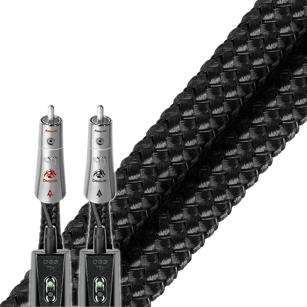 Кабель межблочный аудио AudioQuest Dragon RCA-RCA 2 м артикул 297162Si-1 в интернет-магазине «HiFiRussia»