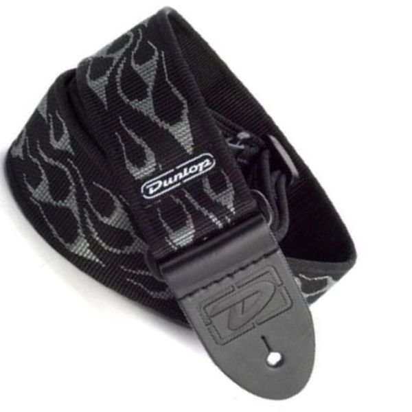 Ремень для гитары Dunlop D3811GY Classic Flambe Grey артикул 279659Si-1