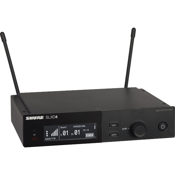 Цифровой приёмник Shure SLXD4E H56 артикул 318875SI-1