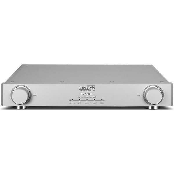 Стерео предусилитель Questyle CMA 800P Silver артикул 166232Si-1 в интернет-магазине «HiFiRussia»