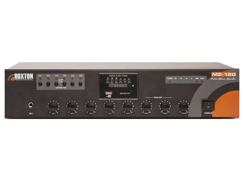 Усилитель звука Roxton MZ-120 артикул 071687Si-1