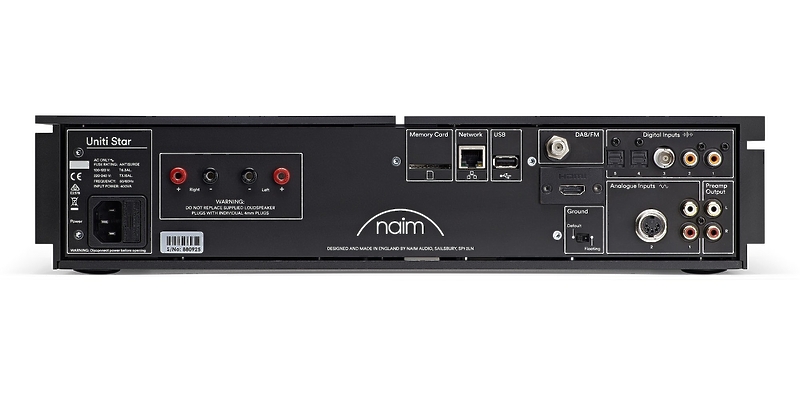 Сетевой аудио проигрыватель Naim Uniti Star артикул 164087Si-1 фото 4