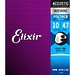 Струны для гитары Elixir 11000 PolyWeb Extra Light 10-47 80/20