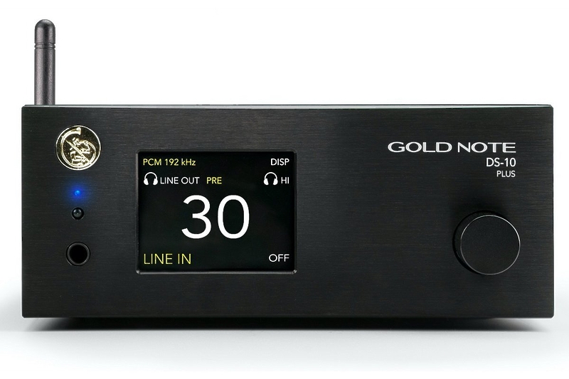 Стример/Усилитель для наушников Gold Note DS-10 Plus Black артикул 231562Si-1 в интернет-магазине «HiFiRussia»