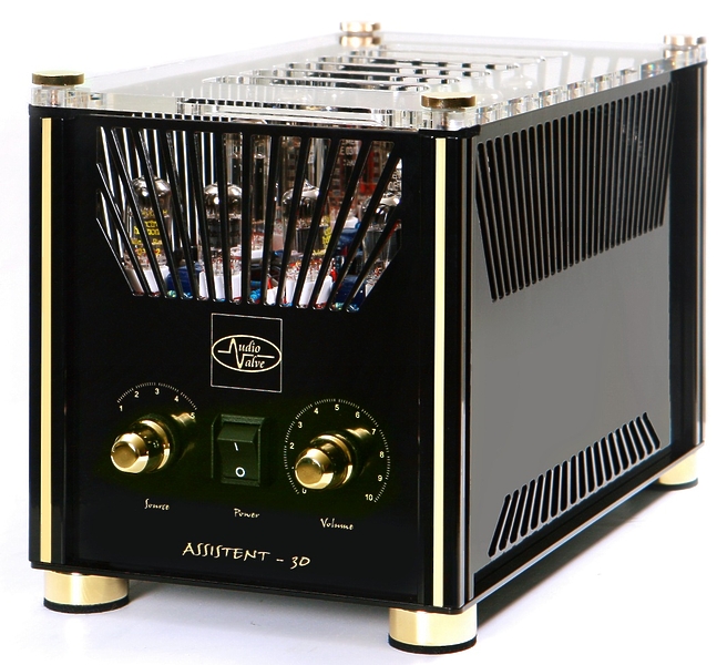 Стереоусилитель AUDIO VALVE Assistent 30 silver/gold артикул 145239Si-1 фото 3