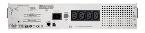 Источник бесперебойного питания APC Smart-UPS SMC1000I-2U 1000VA black артикул 114657Si-1 фото 3