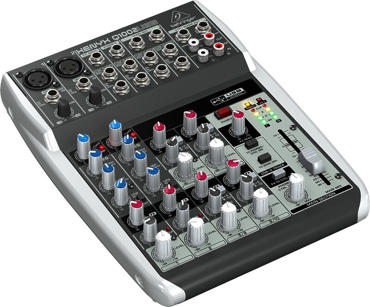 Микшерный пульт Behringer Q1002USB артикул 127014Si-1 фото 3