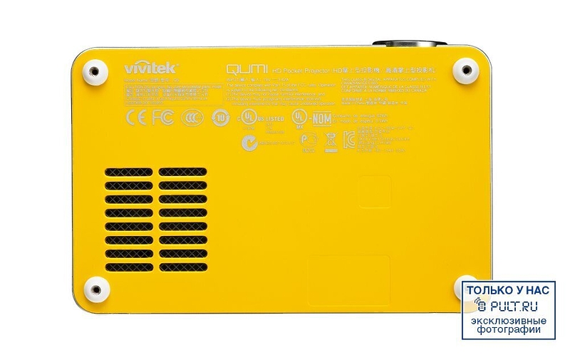 Проектор Vivitek Qumi Q5 yellow артикул 100667FV-1 фото 5