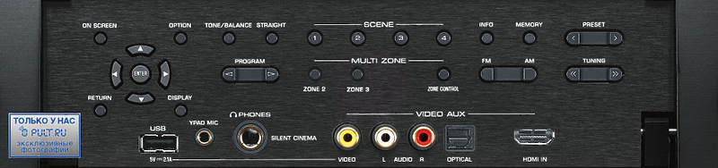 AV Ресивер Yamaha RX-A2020 black артикул 378633FV-1 фото 4