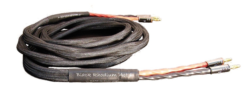 Акустический кабель Black Rhodium ACT 1 Banana 2,0 m артикул 333578Si-1
