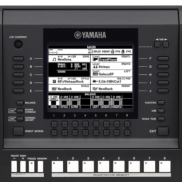 Клавишный инструмент Yamaha PSR-A2000 артикул 136561Si-1 фото 5