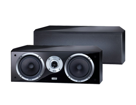 Центральный канал Heco Celan XT Center 4 black gloss артикул 438579FV-1