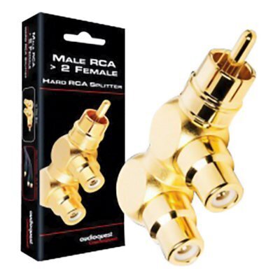 Разъем AudioQuest Hard RCA Splitter M22F-HRD артикул 177389Si-1