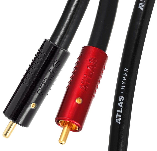 Межкомпонентный кабель Atlas Hyper Achromatic RCA - 2.00m артикул 244042Si-1 в интернет-магазине «HiFiRussia»