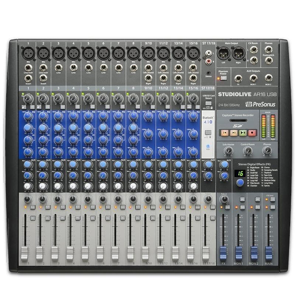PreSonus StudioLive AR16 USB гибридный микшер артикул 347406SI-1