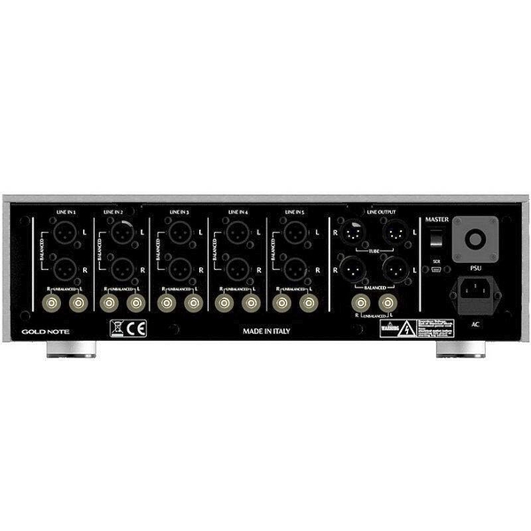Стерео предусилитель Gold Note P-1000 black артикул 133216Si-1 фото 4