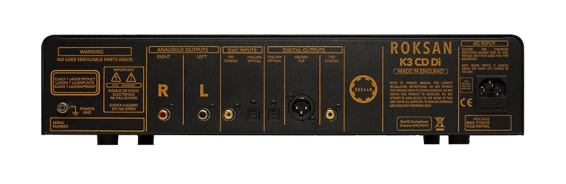 CD проигрыватель Roksan K3 CD DI PLAYER opium артикул 141514Si-1 фото 3