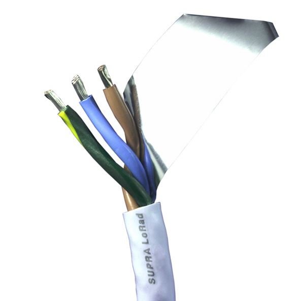 Сетевой кабель Supra LoRad 3X1,5  100м артикул 270258Si-1
