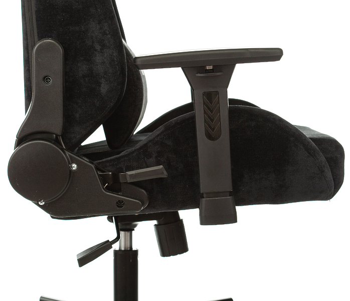 Кресло Knight N1 BLACK (Game chair Knight N1 Fabric black Light-20 headrest cross metal) артикул 263303Si-1 фото 17