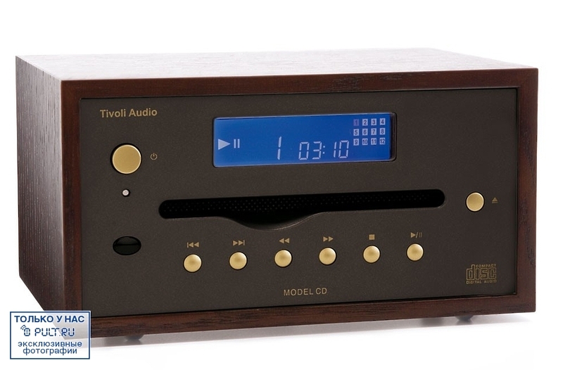 CD-проигрыватель Tivoli Audio Model CD walnut/gold (MCDWLGB) артикул 380524FV-1 фото 8