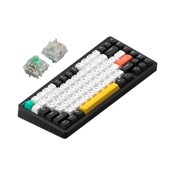 Беспроводная механическая клавиатура Nuphy Halo75 Baby Kangaroo Switch Black артикул 296748Si-1