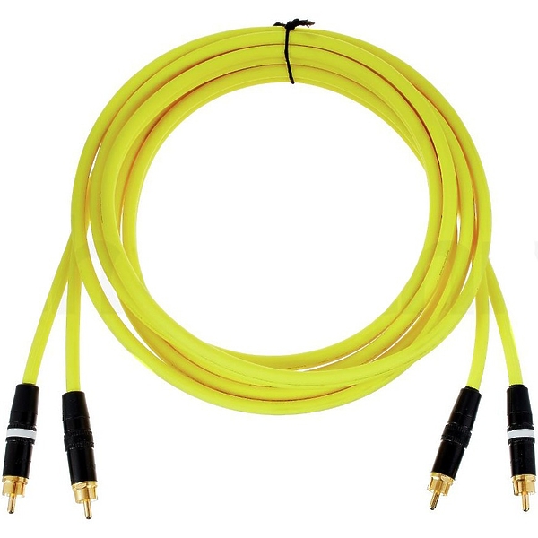 Кабель аудио Cordial CEON DJ RCA 1,5 Y артикул 300526Si-1