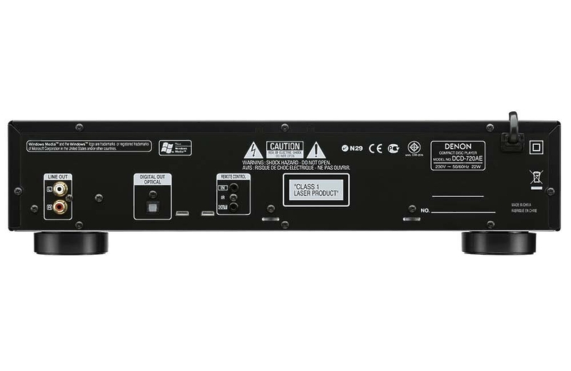 Стереокомплект Denon PMA-720AE + DCD-720AE black артикул 184661Si-1 фото 3