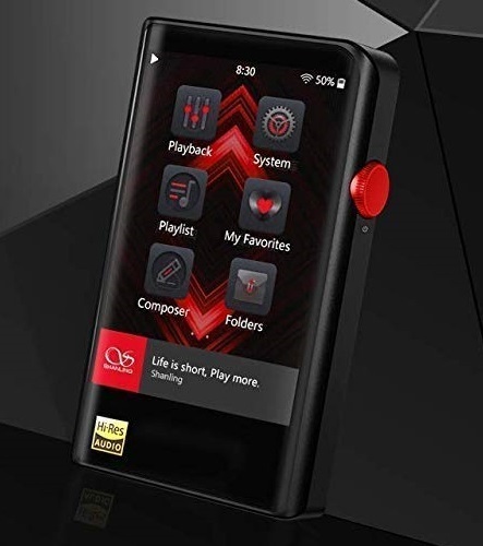 Плеер Shanling M2X black/red артикул 212112Si-1