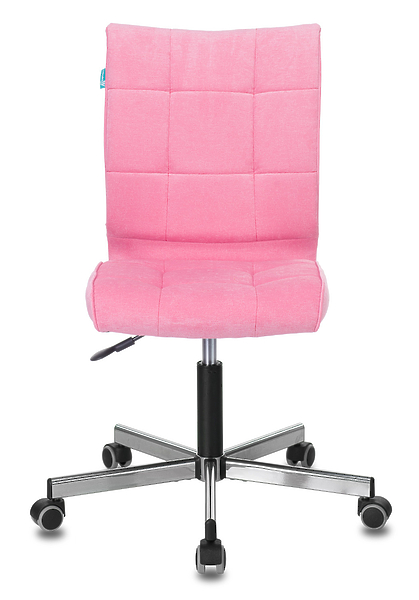 Кресло Бюрократ CH-330M/VELV36 (Office chair CH-330M pink Velvet 36 cross metal хром) артикул 263495Si-1 фото 3