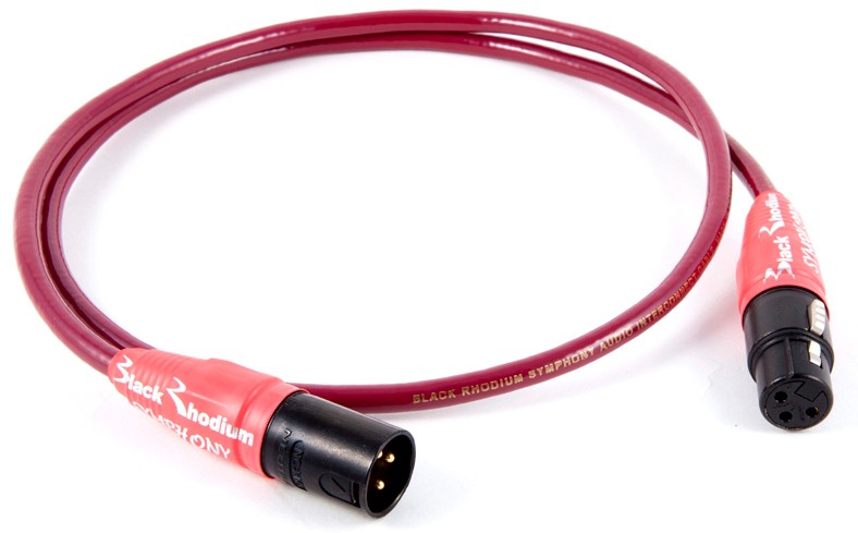 Кабель межблочный аудио Black Rhodium Symphony Digital XLR 1.0m артикул 116066Si-1