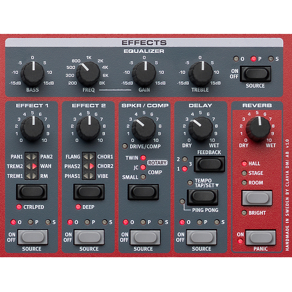 Клавишный инструмент Clavia Nord Electro 6D 61 артикул 182599Si-1 фото 5