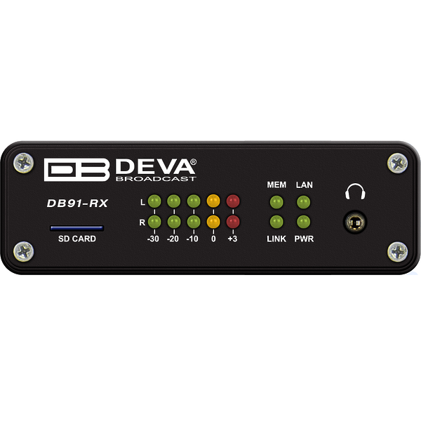 IP аудио декодер DEVA Broadcast DB91-RX артикул 218702Si-1